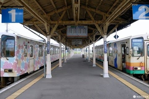 長井線今泉站