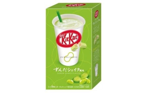 KitKat Zunda Shake Inspired By Sendai's Famous Green Soybean Milkshake
