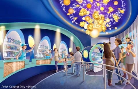 东京迪士尼乐园2020爆米花专卖商店
