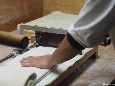 釜竹 切烏龍麵