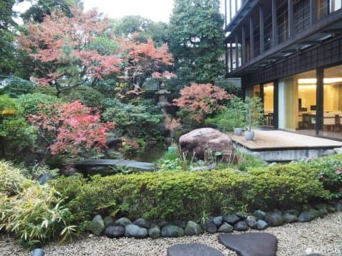 釜竹 庭園