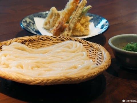 釜竹 冷烏龍麵