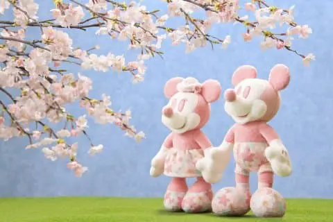 ディズニーピンバッジ 8個セットJAPAN さくら桜正月