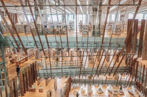 アート・写真 隈研吾、キラリ、富山ガラス美術館、キクズ、限定サイン