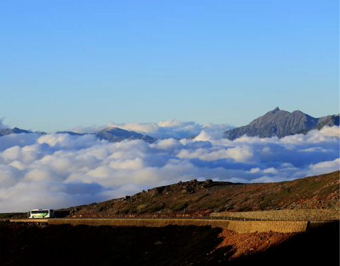 Enter the world at an altitude of 3,026m - the charm of Mount