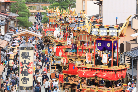 10月9日、10日開催】絢爛豪華な屋台が目玉！伝統的な秋の高山祭を 