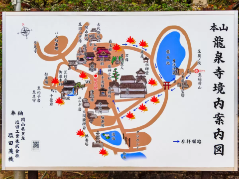 Okayama's hidden gem for autumn foliage! Take stunning photos at