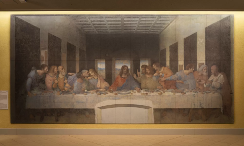 夜間の美術館を貸し切り！レオナルド・ダ・ヴィンチの「最後の晩餐」の
