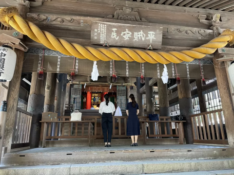 総延長398メートルの回廊!?桃太郎伝説のモデル!?【吉備津神社】 - 日本