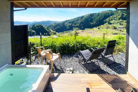 棚田にサウナ！？ 久米南町「THE TANADA SAUNA OKAYAMA」 - 日本の観光