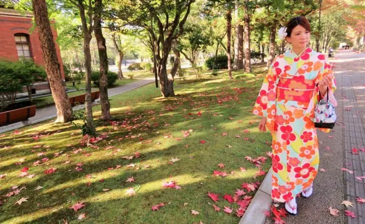 穿着和服赏枫去 日本秋天和服散策地五选