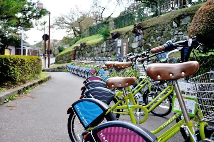 Freewheeling Through the Sights of Kanazawa