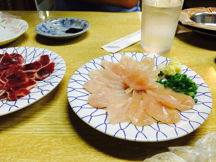 【大分縣日田】聽過生魚片,你吃過生雞片嗎?