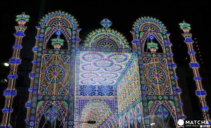 關西代表性冬季限定點燈─神戶LUMINARIE光之祭典