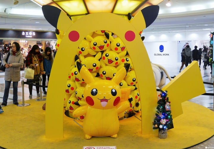 Pokémon寶可夢旗艦店,池袋登場!一起Pokémon Go!