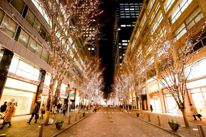 【Marunouchi và Yaesu】 Địa điểm lễ hội ánh sáng quanh khu vực ga Tokyo đến tháng 2