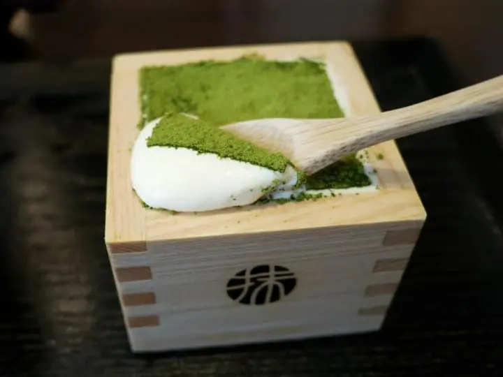 用枡盛装的绝品宇治抹茶提拉米苏只在京都河原町“MACCHA HOUSE 抹茶馆”