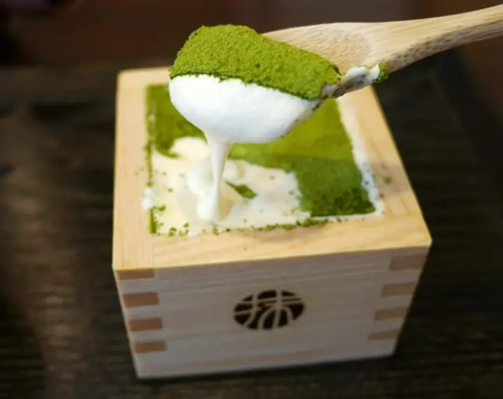 用枡盛装的绝品宇治抹茶提拉米苏只在京都河原町“MACCHA HOUSE 抹茶馆”