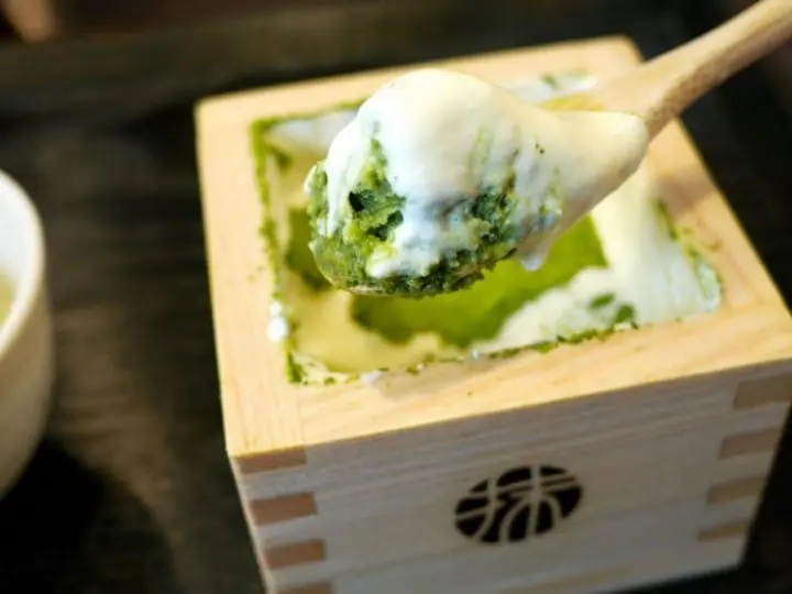 用枡盛装的绝品宇治抹茶提拉米苏只在京都河原町“MACCHA HOUSE 抹茶馆”