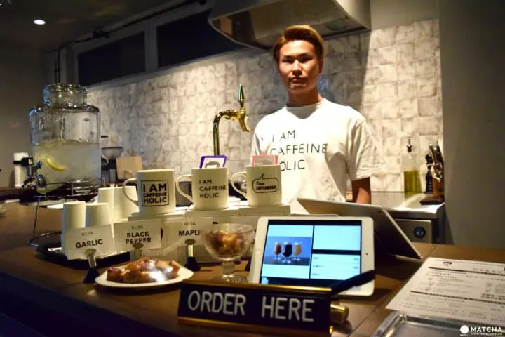 緑茶のエスプレッソ！？世界初のカフェインチャージバー CAFFEINHOLIC