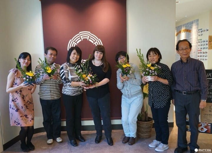 Lớp trải nghiệm IKEBANA dành cho khách du lịch tại NISHIARAI! Có giáo viên hướng dẫn bằng tiếng Anh.