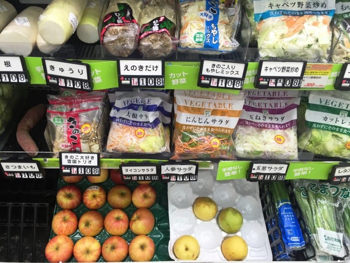 超商界百元商店 蔬果麵包銅板價