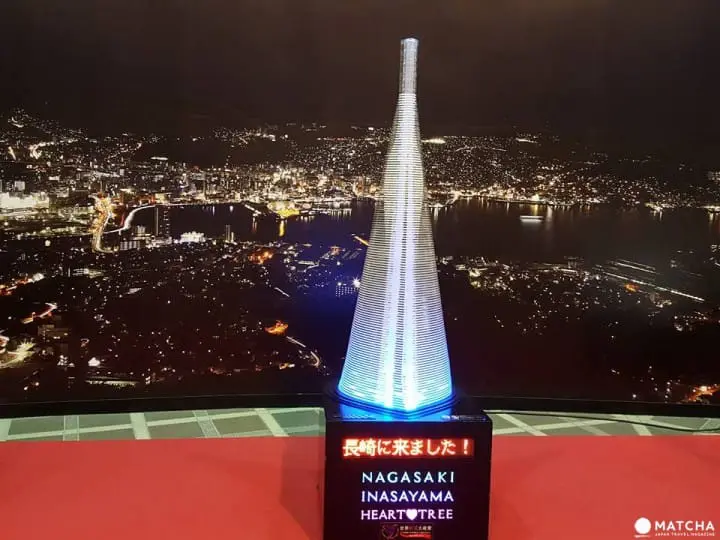 魅力日本三大夜景之一! 長崎「 稻佐山」!