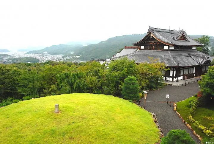 眺望京都新景点 跃上东山的青龙殿 
