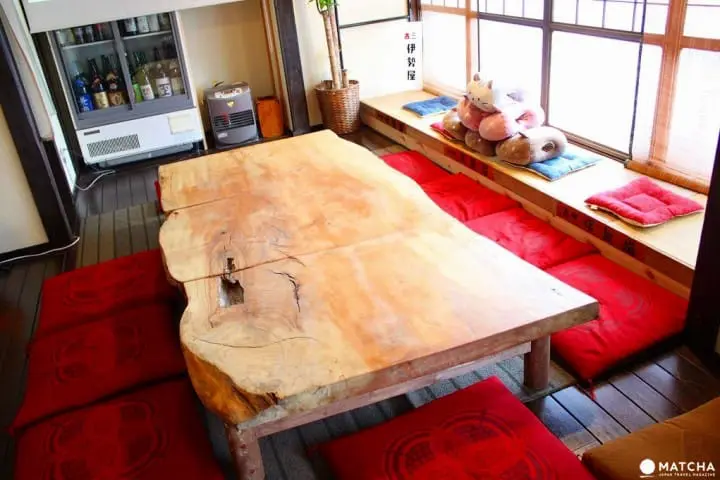 新潟市にあるゲストハウス人参　ラウンジ