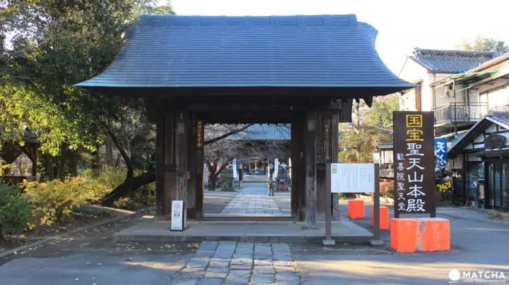 妻沼聖天山　四脚門