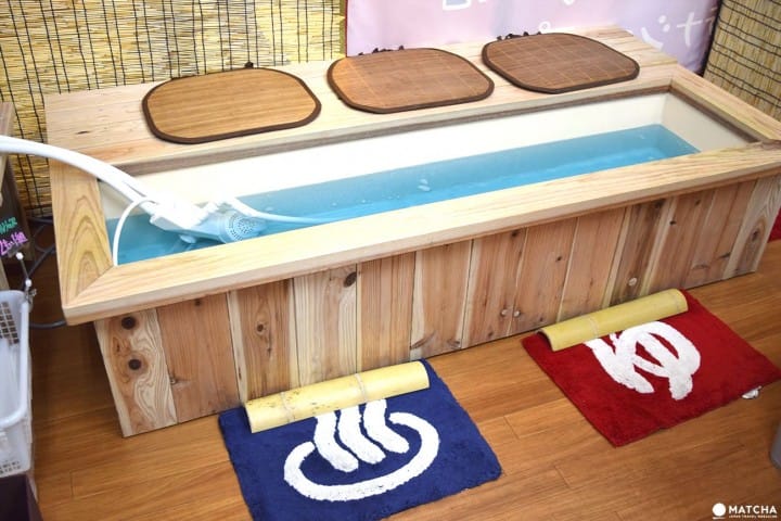 Onsenza's foot bath