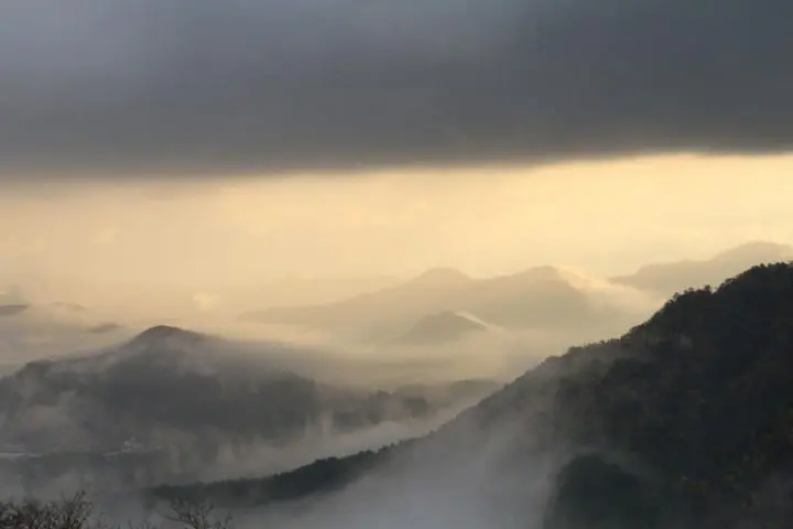 运气和人品够好才能看到的“天空之城”―竹田城