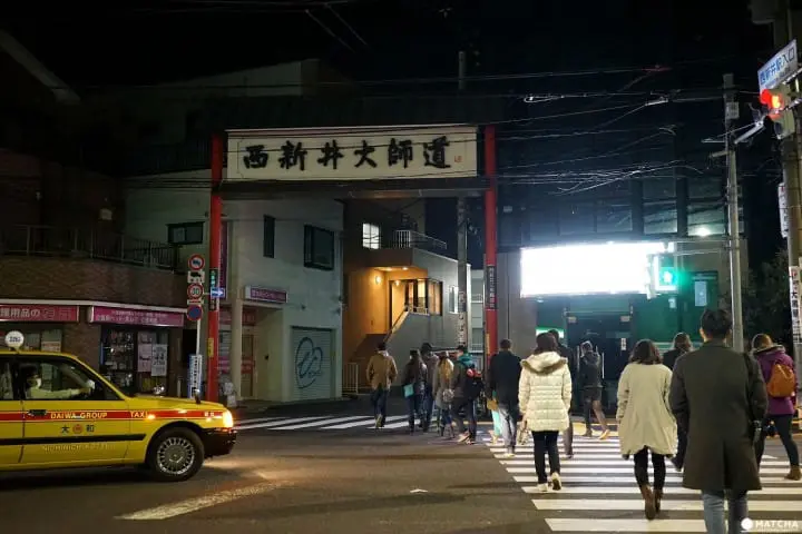 足立区西新井大師で初詣