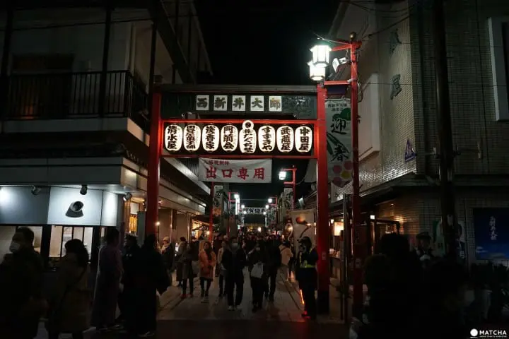 足立区西新井大師で初詣