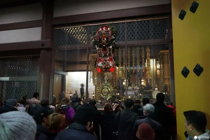 足立区西新井大師で初詣