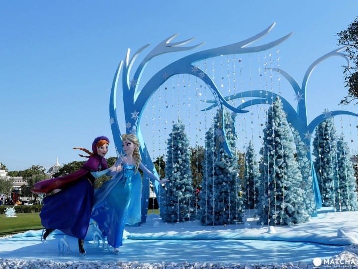 東京ディズニーランドの冬のイベントで『アナと雪の女王』の世界を楽しもう!