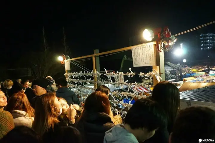 足立区西新井大師で初詣