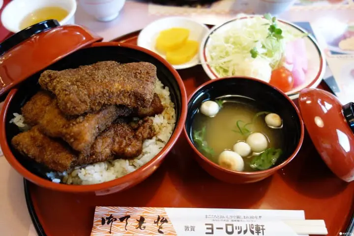 【福井 敦賀】超大份量吃到破肚，特調醬汁豬排飯ー歐洲軒 