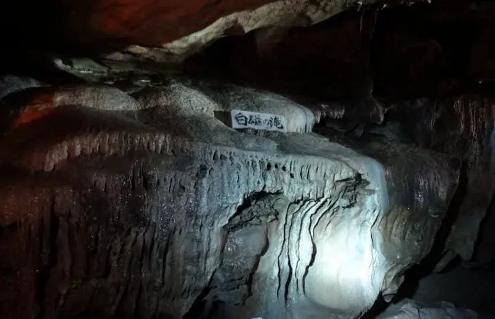 Going underground to discover stunning 80-million old natural sculptures of Japan’s Abukuma Cave