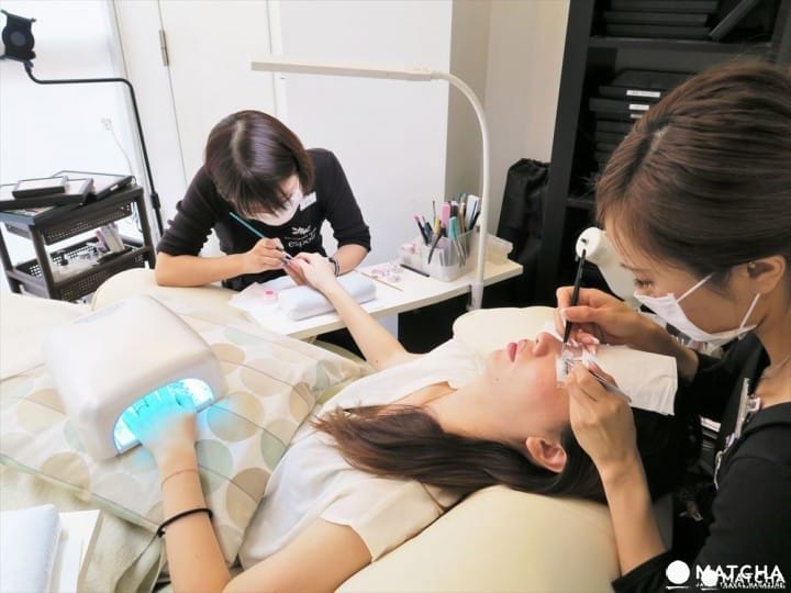 【Shibuya espoir】ทำเล็บเจลเนลสวยๆ ต่อขนตางาม ๆ ที่บิวตี้ซาลอน