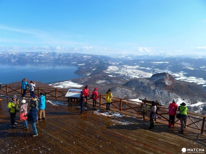 有珠山洞爺湖展望台