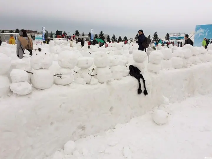 札幌雪祭TSUDOME會場　冰上遊樂園盡情玩雪