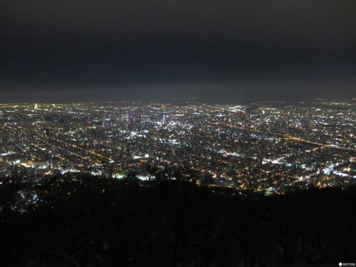 日本新三大夜景 戀人聖地札幌藻岩山