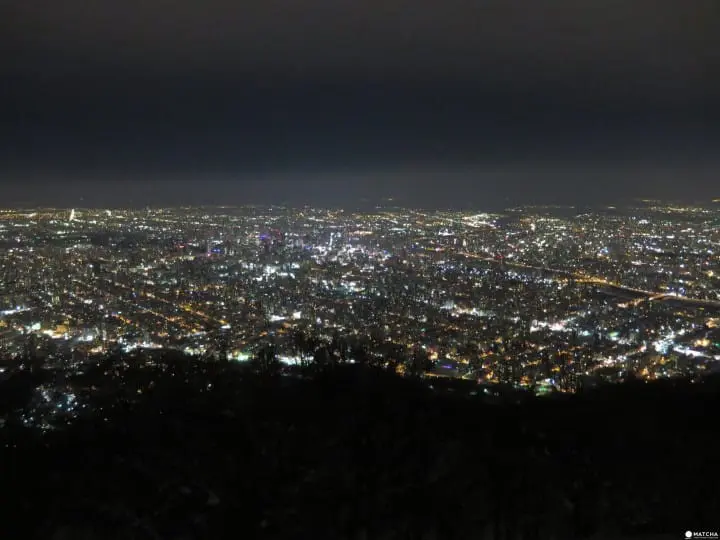 日本新三大夜景 戀人聖地札幌藻岩山 