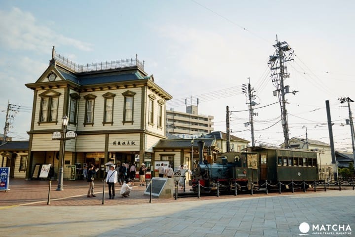 สถานที่ที่ปรากฏในนวนิยายเรื่อง “บ๊ดจัง” ในเมืองมัตสึยามะ จ.เอฮิเมะ