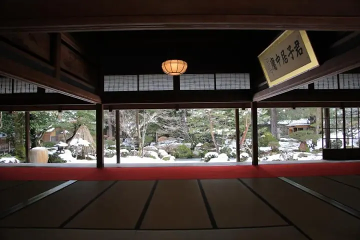 北方文化博物館：冬