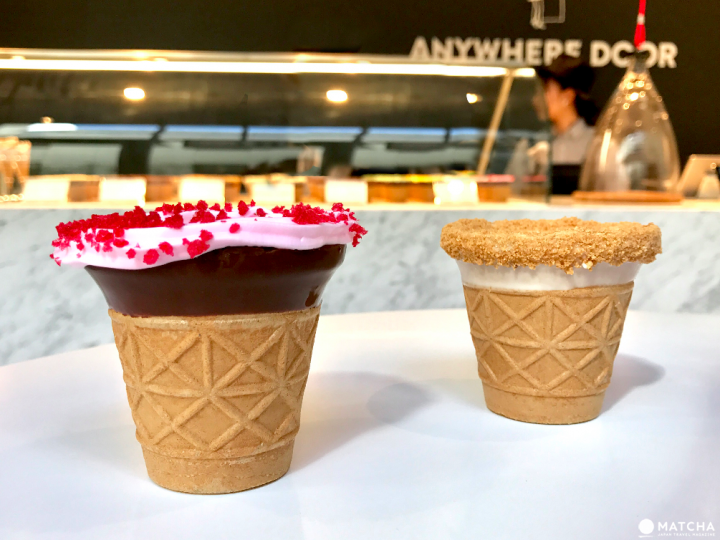 『打卡甜點』吃到一滴不剩!甜筒咖啡杯「Anywhere Door」CORN SHOT