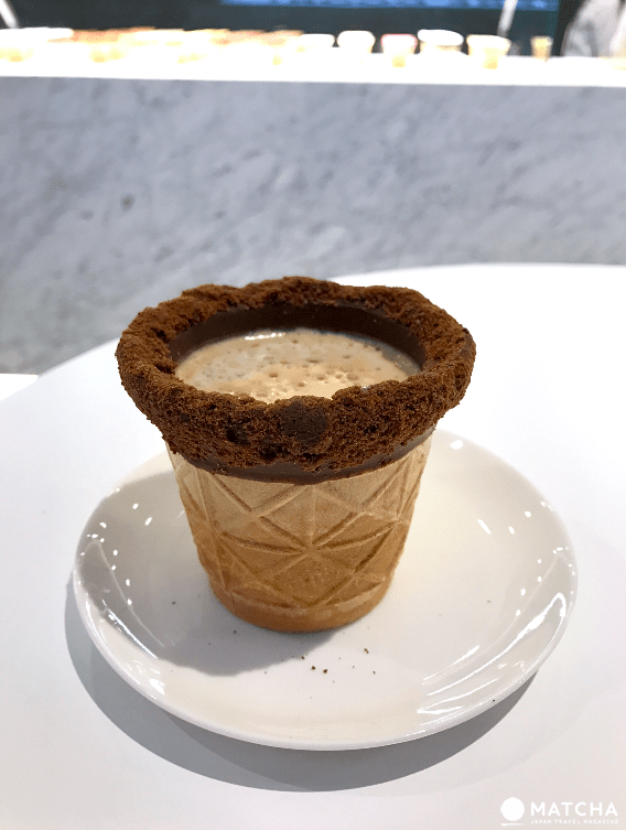 能吃的咖啡杯!這種新喝法你試過嗎?「Anywhere Door」CORN SHOT