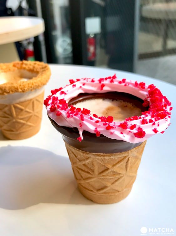 能吃的咖啡杯！這種新喝法你試過嗎？「Anywhere Door」CORN SHOT