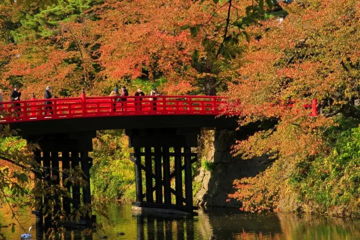 弘前城　橋